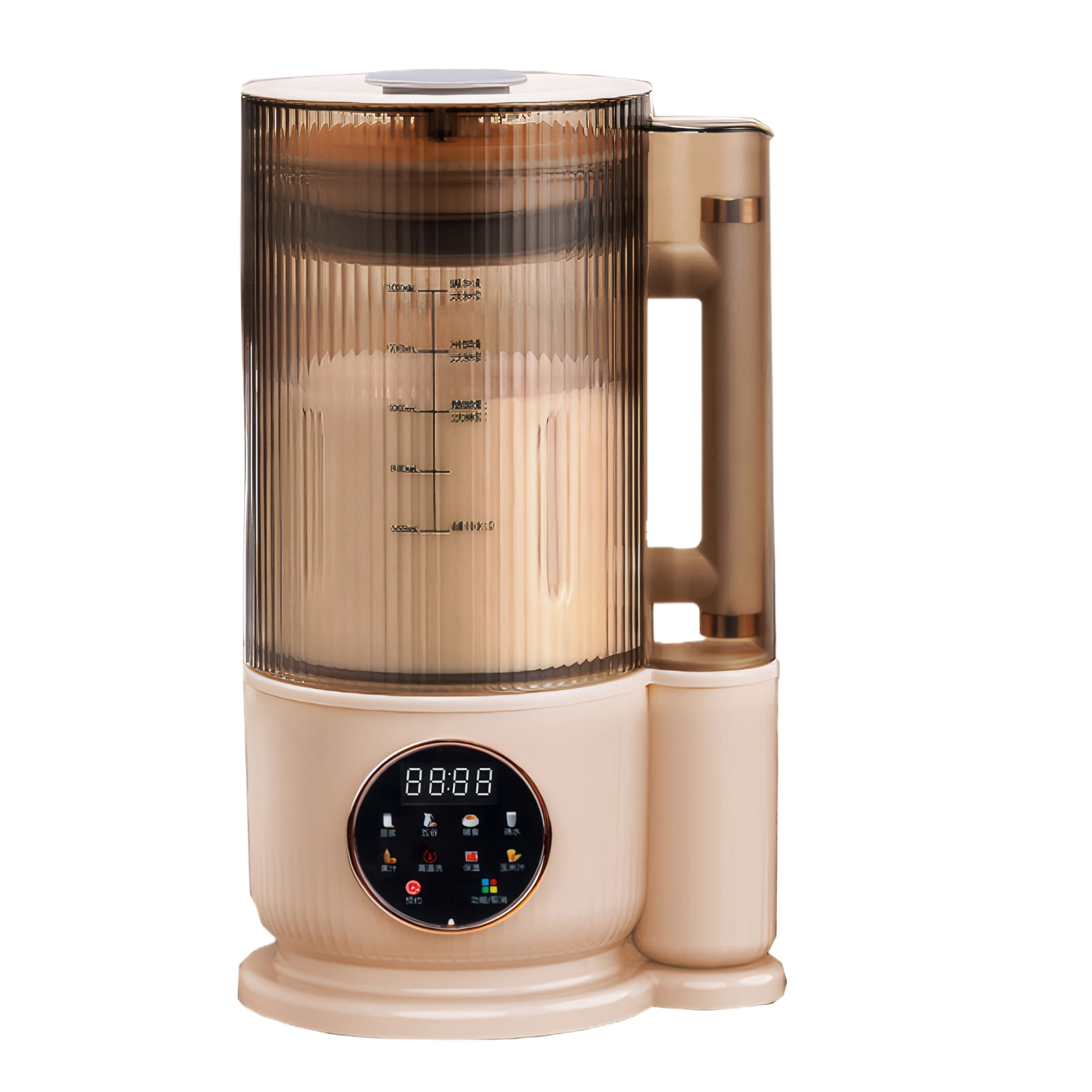 White 1500ml Electric Wall Breaking Blender For Home Quiet Smooth Results Wall Breaking Blender With Advanced Appointment Function For Restaurant Electric Wall Breaking White Hotel Grade 1500ml Elect