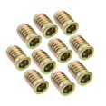 thumbnail image 2 of veasfak 10Pcs Wood Insert Screws Hexagonal Socket Bolts Nuts Drawers Cupboard DIY Craft M8*22, 2 of 6