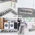 thumbnail image 2 of Runner Rug for Laundry Room Kitchen Rug and Sets 2 Piece Non Skid Washable Kitchen mats for Floor Kitchen Decor, 2 of 5