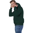 thumbnail image 3 of Champion Mens Reverse Weave Fleece Hoodie, S, Dark Green, 3 of 3