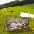 thumbnail image 2 of Birdeem Folding Netting Bed Tent Portable Mosquito Netting with Bottom Camping Tent Fine Mesh Mosquito Net for Adults Kids Travel Camping Backyards Canopy, 2 of 5