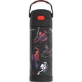 thumbnail image 1 of Thermos Kids Stainless Steel Vacuum Insulated Funtainer Water Bottle with Spout Lid, 470 ml, Spiderman, 1 of 6