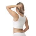 thumbnail image 2 of Underworks MagiCotton Sports and Binding Minimizer Bra White 40 BCD, 2 of 2