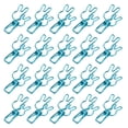 thumbnail image 2 of 20 Pcs Pince à Ressort en Métal Creux Polyvalente, Force de Serrage Forte avec Design Creux pour Documents, Certificats, et Plus, 2 of 7
