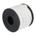 thumbnail image 1 of Unique Bargains Silicone Wire 14 AWG Stranded White Spool 15m Electrical Tinned Copper Wire for Car Model, 1 of 6