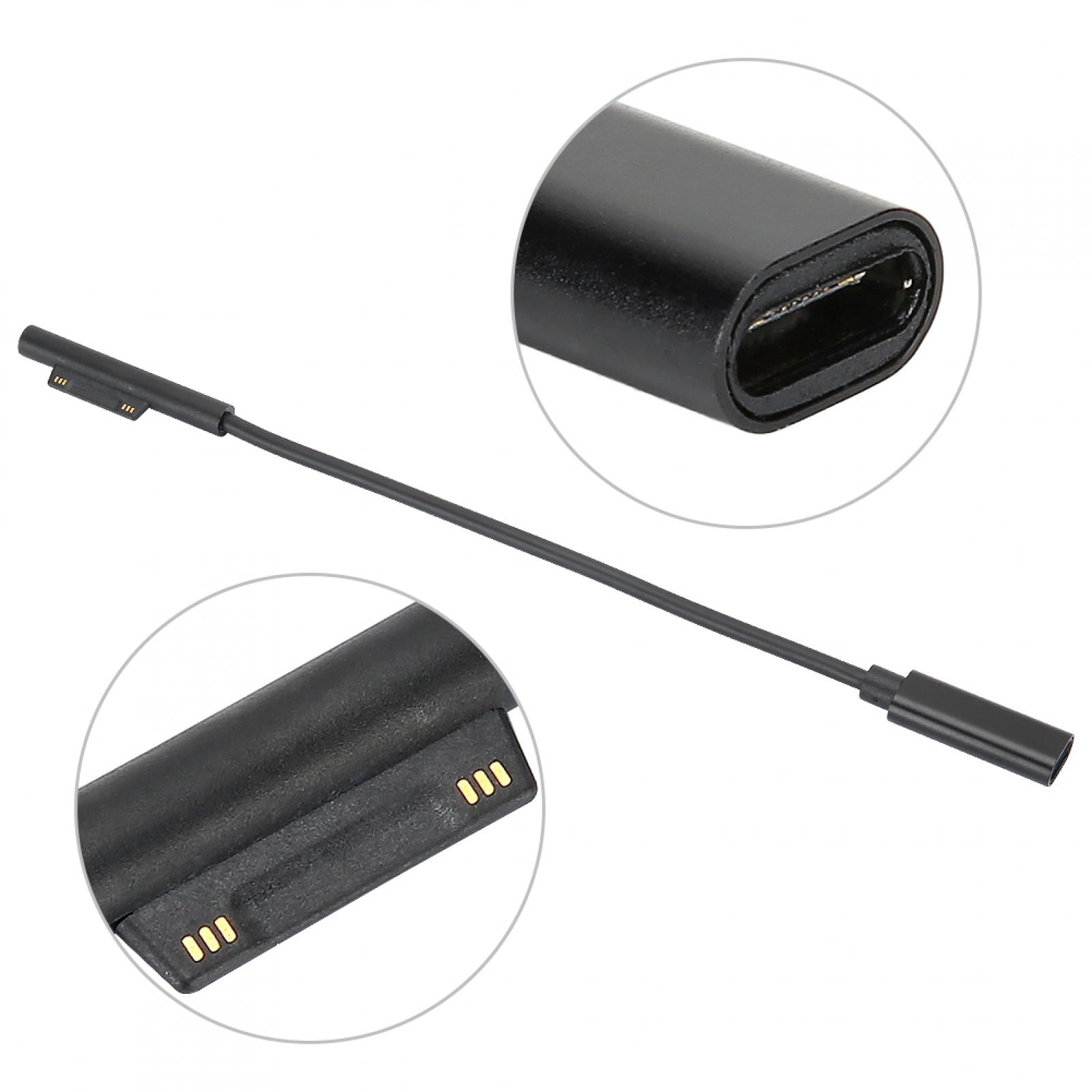 PC Fast Charging Cable, PC Fast Charging Cable Usb Cable Cable Adapter, Type-C Female Charging Cable For  SurfacePro 3/4/5/ Pro6 Cable