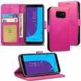 thumbnail image 1 of [PST] Samsung Galaxy S8 Case, Leather Magnetic Card Slot Wallet Folio Flip Case Cover, 1 of 6