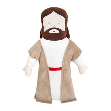 Abbracc Jesus Doll Religious Classic Stuffed Toys for Sunday School Bedroom