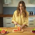 thumbnail image 4 of Unique Bargains Ménage Cuisine Bois Nourriture Viande Poisson Fruits Tomate Coupe Planche Pad, 4 of 4