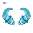 thumbnail image 4 of Ruiboury 2pcs/set Soundproof Ear Protection Easy To And Suitable For Work Travelling Earplugs Anti-Noise blue, 4 of 6