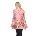 thumbnail image 4 of White Mark Tunique pour Femmes à Manches 3/4 en Jersey, 4 of 5