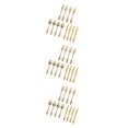 thumbnail image 1 of Transemion Plastic Forks Spoons Knifes Silverware Decor Party Golden 18.5cm 3Set, 1 of 6