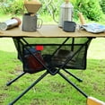 thumbnail image 1 of Sac en Filet pour Table Pliante Portable, Léger, Grand, Résistant à l'Usure, Sac de Bureau Pliable pour Camping pour l'Extérieur, 1 of 7