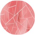 thumbnail image 1 of Ahgly Company Tapis d'Intérieur Lavable en Machine Carré Transitionnel Rose Pastel, 3 Pieds Carré, 1 of 7