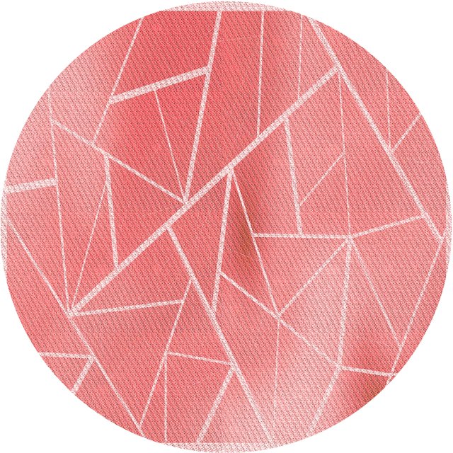 Ahgly Company Tapis d'Intérieur Lavable en Machine Carré Transitionnel Rose Pastel, 3 Pieds Carré