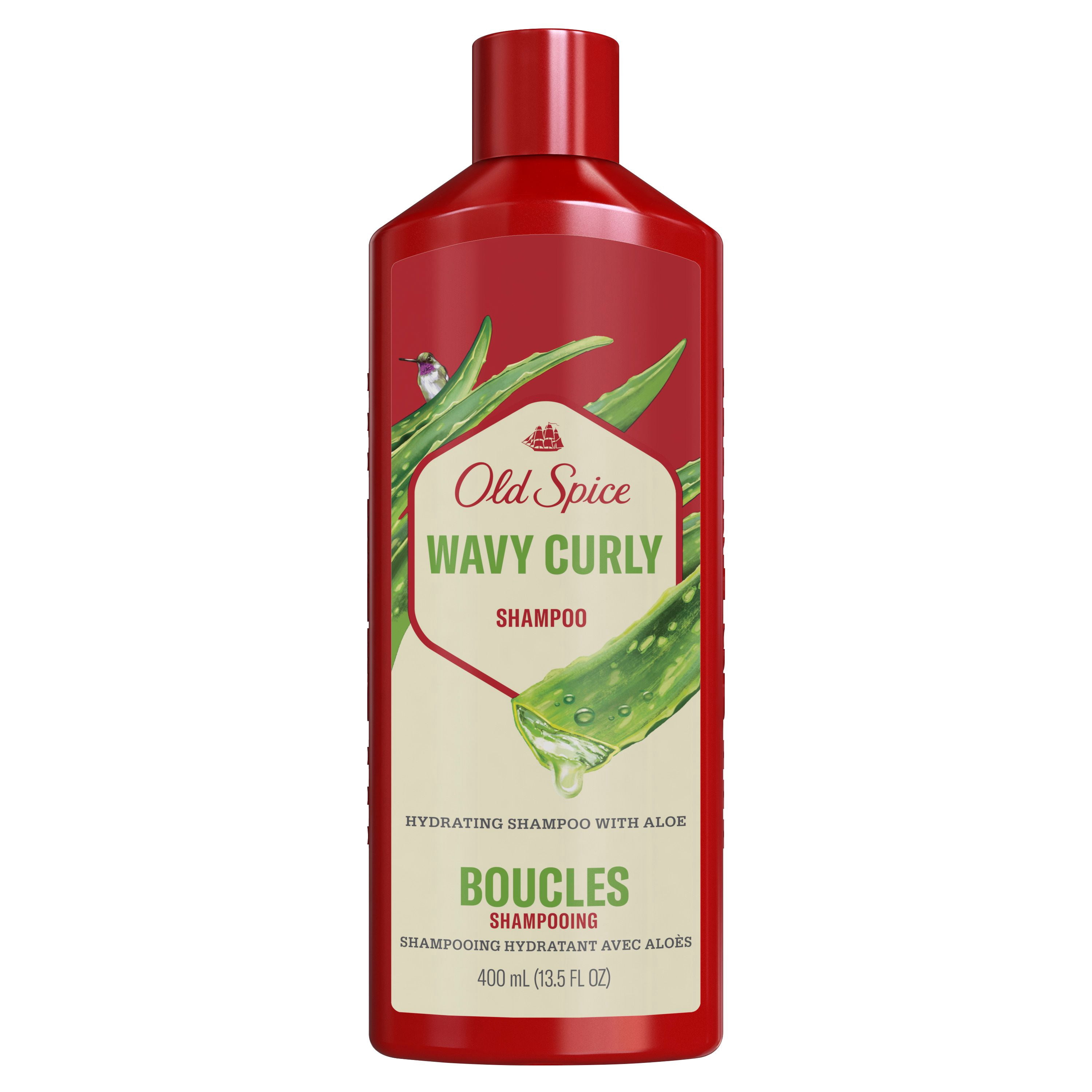 Old Spice Wavy Curly Shampoo with Aloe & Avocado Oil