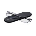 thumbnail image 1 of ThinOptics FrontPage collection - Brooklyn Clear 2.5 Glasses with Milano Black Case, 1 of 2