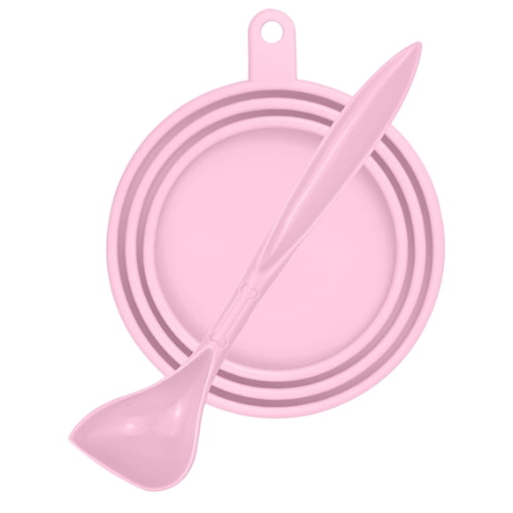 EGNMCR Pet Nursing Supplies Canned Dog Lid Fresh-keeping Silicone Lid Sealing Lid for Canned Dog A Turntable