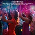 thumbnail image 3 of 5M/4M/3M/2M/1M LED Strip Lights, Bluetooth LED Light Strips Wireless Music RGB Tape Lights with Remote Color Changing Rope Lights Smart Phone App Control for Home Parties Birthday Bar Club Decoration, 3 of 7