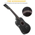 thumbnail image 3 of 23 Inch Folk Acoustic Guitar Music Instrument Mini Guitar for Beginner Children Music Lover (Black), 3 of 6