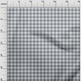 thumbnail image 2 of oneOone Cotton Flex Fabric Gingham Check Print Sewing Fabric BTY 40 Inch Wide, 2 of 4