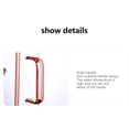 thumbnail image 4 of Glass Tumbler With Handle Double-Wall Glass Straw Cup Stylish Two-Way Straw Tumbler Elegant Handle Glassware Set, 4 of 7