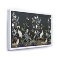 thumbnail image 2 of Designart Chinoiserie With Birds and Peonies IV FLOAT FRAME WALL ART, 2 of 4
