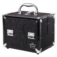 thumbnail image 1 of Caboodles 8.5 Inches Black Print Cosmetic Train Case - 4 Tray, 1 of 2