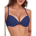 thumbnail image 4 of RELLECIGA Women's Push Up Bikini Top Twist Front Underwire Bathing Suit, 4 of 5
