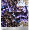 thumbnail image 1 of Soimoi Crepe Silk Fabric Feather Texture Print Fabric by The Yard 42 Inch Wide, 1 of 4