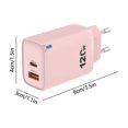 thumbnail image 3 of 5 Port PD Fast Charging USB Charger 38W, Smart Load Balancing Safe Stable High Speed Output, Multi Device Charging Station for Phone Tablet Headphones Home Office Travel, 3 of 6