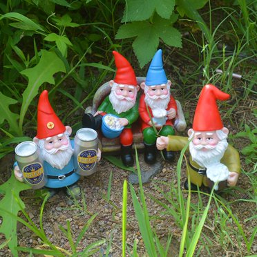 Décoration de Jardin, Sculpture de Nain de Bière en Résine Sculpture de Nain de Bière en Résine Statue de Nain de Jardin Déco Conception Conviviale