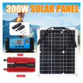 thumbnail image 2 of 4000W Solar Power System Inverter Kit 300W Solar Panel Battery Charger Complete Controller Home Grid Camp Phone ,Easy to Install, 2 of 7