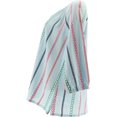 thumbnail image 2 of Lemon Way Blouse Paysanne Brodée Bleue L Nouveau 648-415, 2 of 2