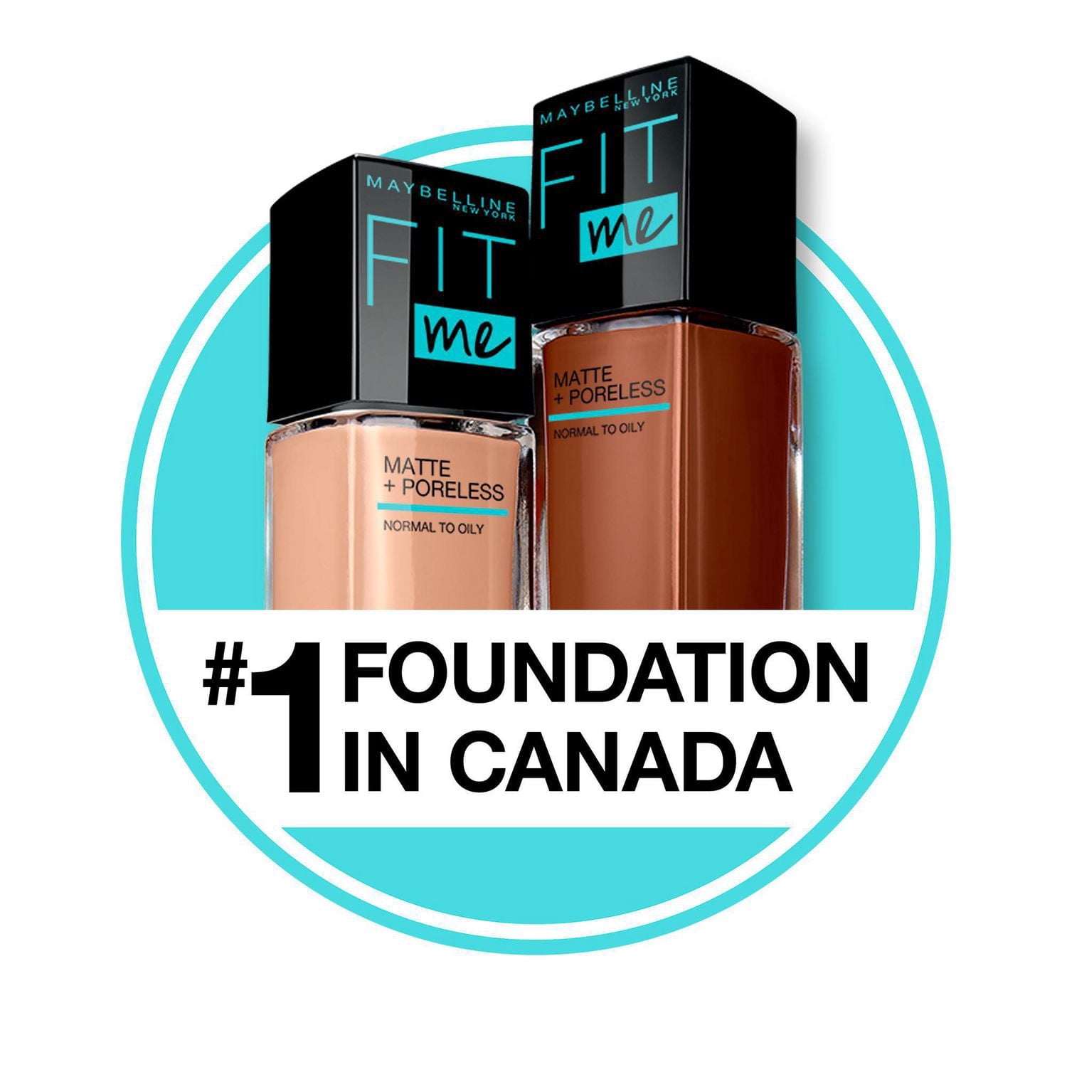 Maybelline New York Fit Me Mat + Poreless Fond de Teint Maquillage
