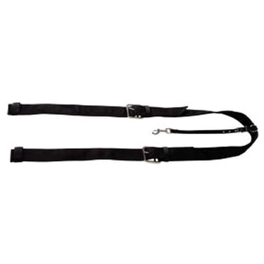 Western Nylon Rear Flank Cinch Set Black
