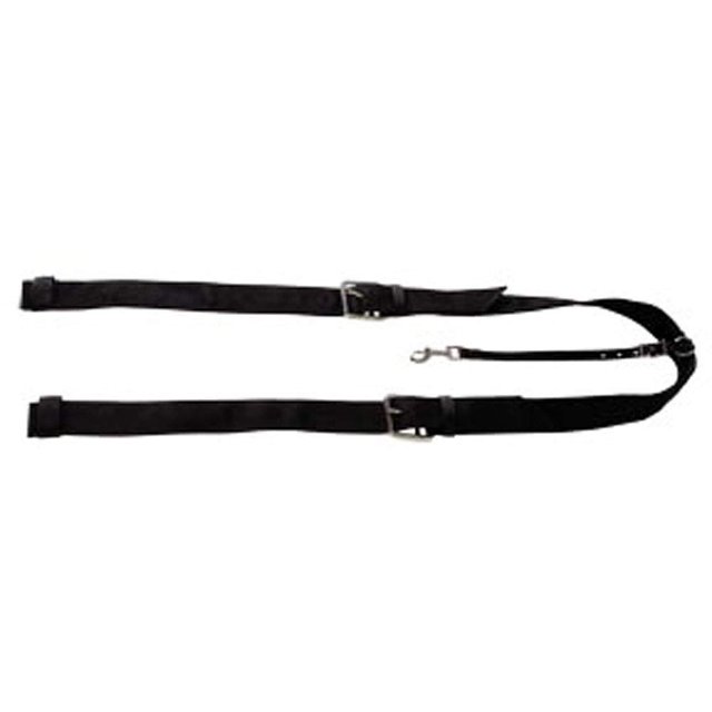 Western Nylon Rear Flank Cinch Set Black
