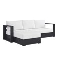 thumbnail image 1 of Modway Tahoe 2-Piece Outdoor Patio Furniture Sectional, White, 1 of 8
