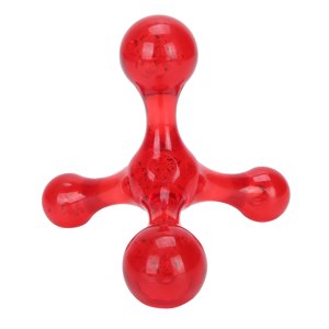Massager du corps, Massage musculaire Pour utiliser Portable Massage de balle sans danger confortable avec soulagement de la douleur pour la maison Bureau Rouge