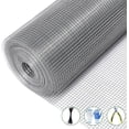 thumbnail image 2 of EastVita Hardware Cloth Chicken Wire Fence, Galvanized Steel Mesh Roll, Silver, 2 of 7