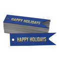 thumbnail image 1 of Inkdotpot Pack Of 100 Real Gold Foil Paper Tags Happy Holiday Favor Hang Tags, 1 of 1