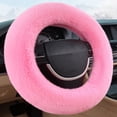 thumbnail image 1 of TIMIFIS Steering Wheel Covers Car Steering Wheel Cover with Soft Warm Non-Slip Car Decoration Car Wheel Protector Universal Fits 14-15 Inches Other Exterior Accessories, 1 of 9