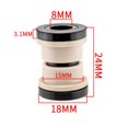 thumbnail image 4 of Bague Absorbant les Chocs Pièce Modifiée Arrière Souple 1pcs 22-68mm Point de Pivot de Réservoir Arrière Amortisseur Haute Performance, 4 of 12