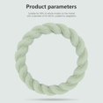 thumbnail image 3 of TIMIFIS Steering Wheel Covers Car Steering Wheel Cover with Soft Warm Non-Slip Car Decoration Car Wheel Protector Universal Fits 14-15 Inches Car Accessories, 3 of 7