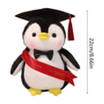 thumbnail image 3 of Graduation Penguin Gifts,Plush Penguin Stuffed Animal,Graduation Penguin Plush, Cute Graduation Stuffed Animal with Cap, Sash, Soft Penguin Plush Gift for Graduation Celebration, 3 of 6