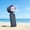 Grey, variant on JZCHUNTOY Ice Sensation Handheld Fan, Portable Wearable Neck Hanging Design, Digital Display, Strong Airflow, Rechargeable Mini Fan for Outdoor Activities, Travel, Camping, Office and Daily Use