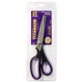 thumbnail image 1 of TITECH Pinking Shears, Titanium-Plated, 22.9 cm (9 in), Comfort Grip, 1 of 6