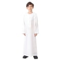 thumbnail image 1 of 2025 Boys Tops Thobe Thobe Boys Tops Long Sleeve Kaftan Crew Boys Graphic Tees Robe National Teenage Boy Workout-Shirts Boys Long Sleeve Embroidered Robe Set Arab Children'S Wear, 1 of 9