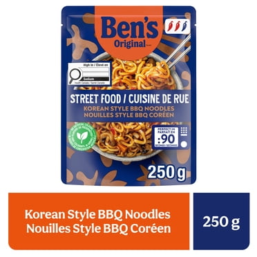 BEN'S ORIGINAL STREET FOOD Korean BBQ Style Noodles Entrée for 1, 250 g