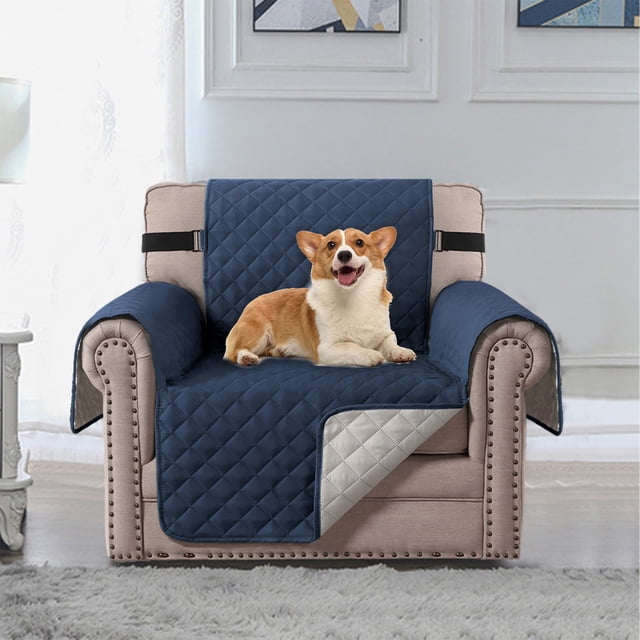 XYAIYT Reversible Sofa Chair Slipcover Waterproof Furniture Protector for Pet Kids Long Lasting Polyester Microfiber with Unique Texture Easy Care for Living Room Chair